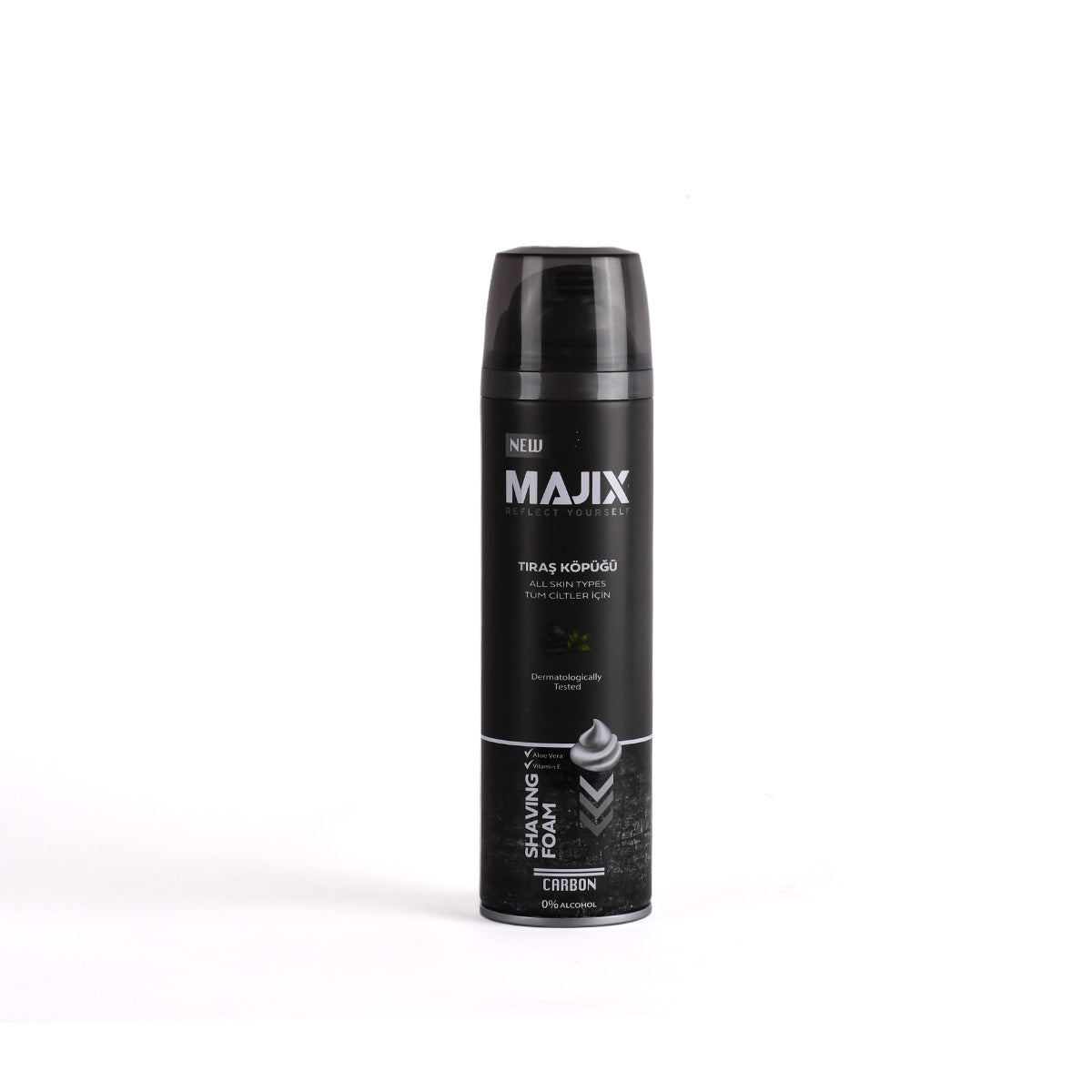 MAJIX SHAVING FOAM 200 ML CARBON