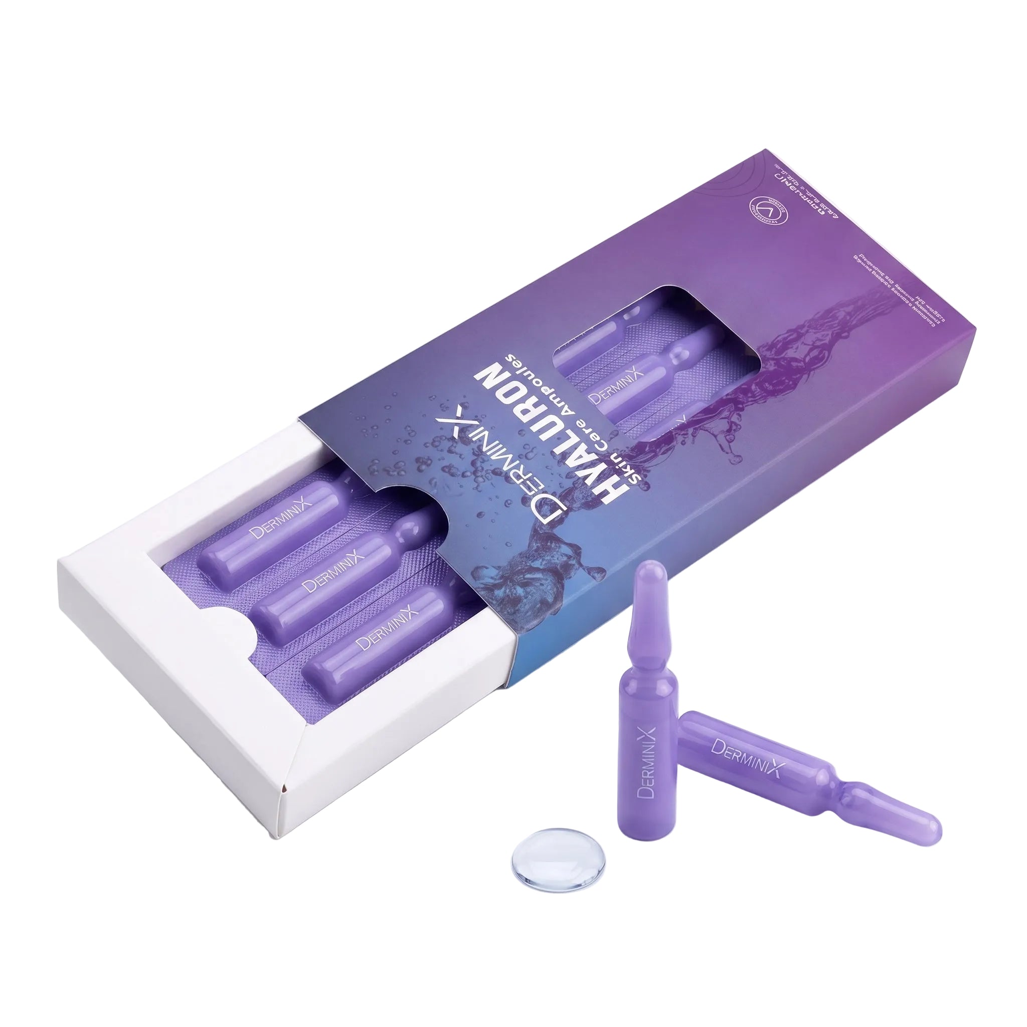 Derminix Hyaluron Skin Care Ampoules