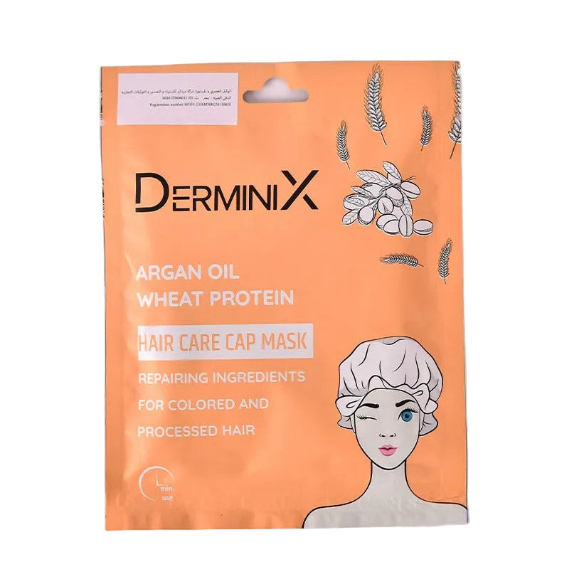 Derminix Argan Oil & Wheat Protein Hair Care Cap Mask