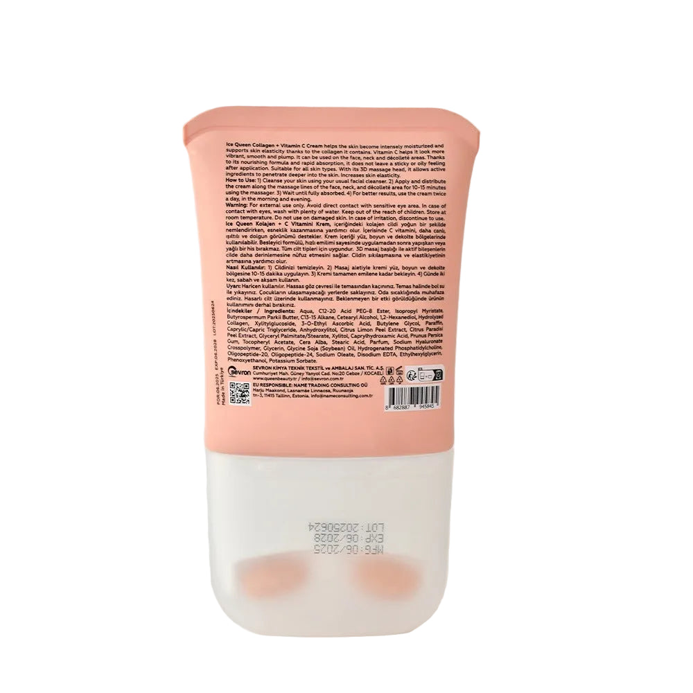Ice Queen Collagen Vitamin C Face, Neck & Décolleté Cream 40ml