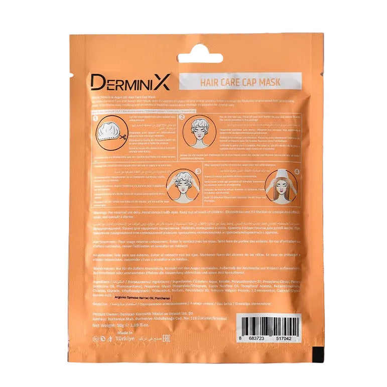 Derminix Argan Oil & Wheat Protein Hair Care Cap Mask
