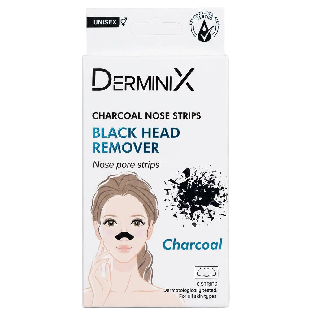 Derminix Charcoal Nose Strips (6 pcs)